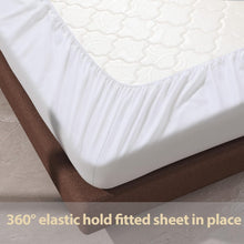 Load image into Gallery viewer, JUSIUU Hotel Quality 100% Cotton 300tc Ultra-Soft Luxury Fitted Sheet