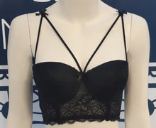Load image into Gallery viewer, Strappy underwired longline bra
