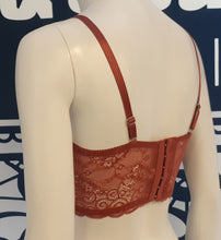 Load image into Gallery viewer, Strappy underwired longline bra