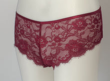 Load image into Gallery viewer, Full lace bikini panty V back criss cross underwear