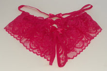Load image into Gallery viewer, Strappy Open Crotch Fancy Bikini Panty