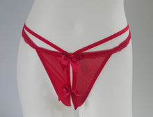 Load image into Gallery viewer, Strappy Crotchless G-string