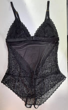 Load image into Gallery viewer, Open Crotch Teddy Bodysuit Lingerie