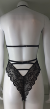 Load image into Gallery viewer, Lace bodysuit & deep v Teddy