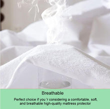 Load image into Gallery viewer, Waterproof Mattress Protector Deep Pocket Towelling Noiseless Bed Cover
