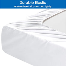 Load image into Gallery viewer, JUSIUU Hotel Quality 100% Cotton 300tc Ultra-Soft Luxury Fitted Sheet
