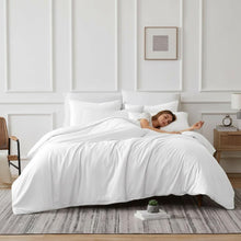 Load image into Gallery viewer, JUSIUU Hotel Quality 300tc Duvet Cover Set 100% Cotton Sateen Soft Cooling
