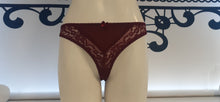 Load image into Gallery viewer, Lace thong various colors

