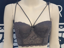 Load image into Gallery viewer, Strappy underwired longline bra
