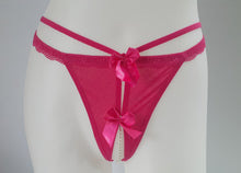 Load image into Gallery viewer, Strappy Crotchless G-string 
