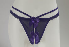 Load image into Gallery viewer, Strappy Crotchless G-string
