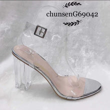Load image into Gallery viewer, Clear heel
