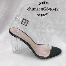 Load image into Gallery viewer, Clear heel
