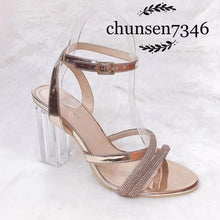 Load image into Gallery viewer, Clear heel
